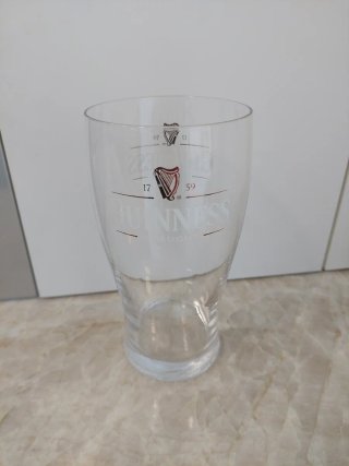 Vaso de Cerveza Guinness