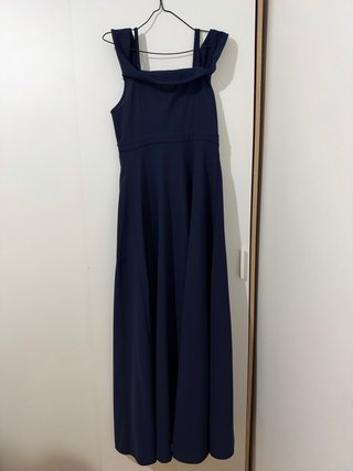 Vestido Largo Azul elegante 1postura