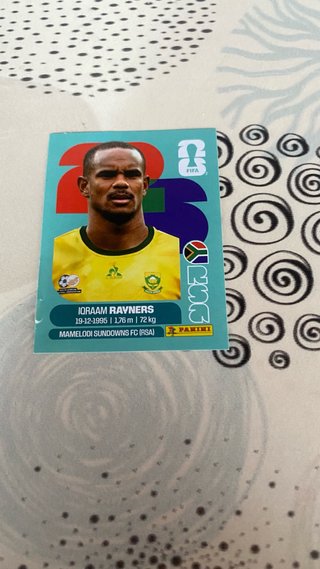 Cromo Panini FIFA 2026 - Iqraam Rayners