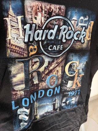 Camiseta Hard Rock Cafe London. Hombre