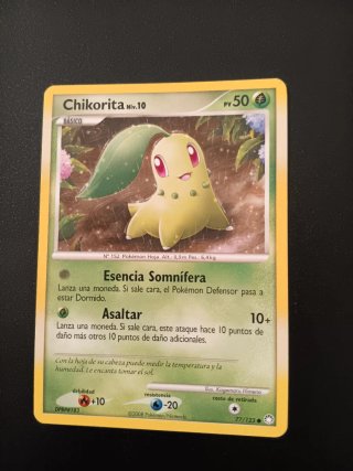 Carta Pokémon Chikorita DPBP183