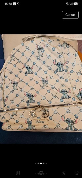 Mochila Disney Stitch Blanca