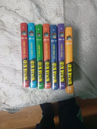 Libros ninja kid 1-7