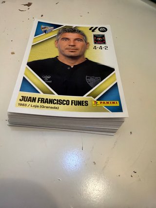 Lote de 43 cromos de La Liga