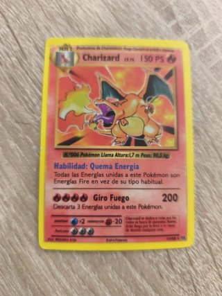 Carta Pokémon Charizard