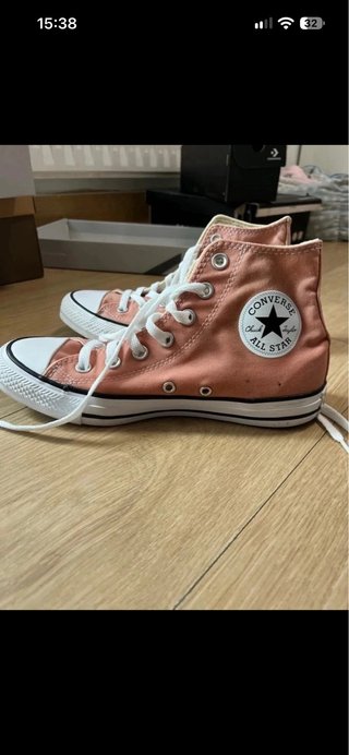 Zapatillas Converse Altas Rosas