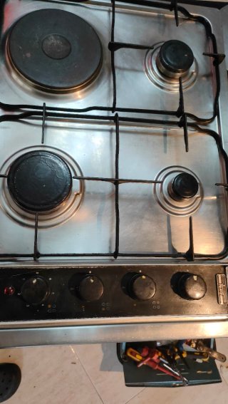 Cocina Mixta Gas y Eléctrica Teka
