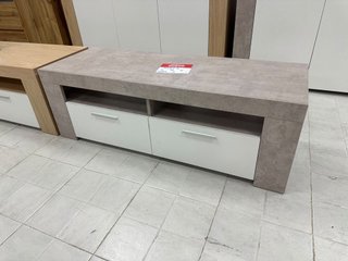 Mueble de TV con dos cajones