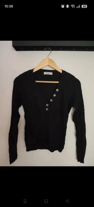 Top Negro Escotado easy wear