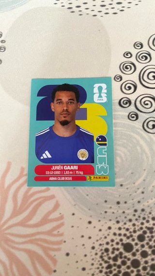 Cromo Panini FIFA World Cup 2026 - Juriën Gaari