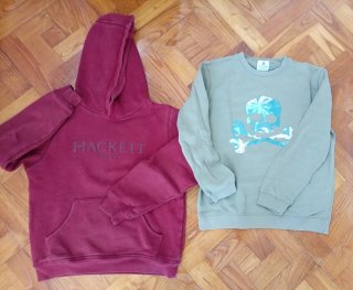 Lote 2 Sudaderas Hackett y Scalpers