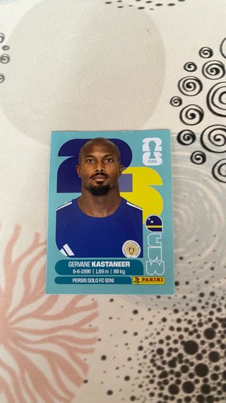 Cromo Panini Gervane Kastaneer