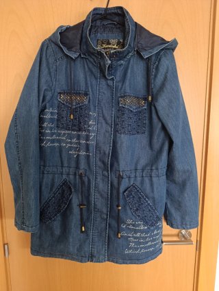 Chaqueta larga vaquera Körosi talla M