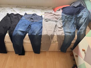 Lote de 4 Pantalones Premamá