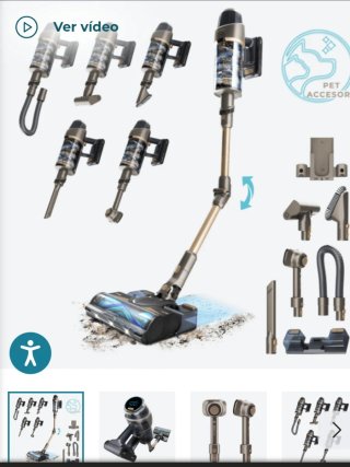 Aspirador Vertical Conga Rockstar 12500