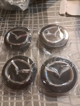 4 Emblemas para Ruedas Mazda 5.5 cm