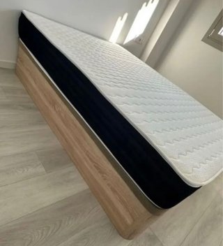 Pack Cama Grande con Colchón y Canapé
