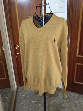 Jersey Ralph Lauren Amarillo,no sé es verdadero