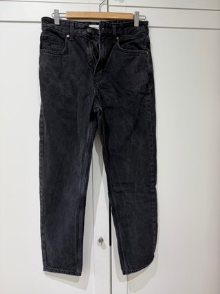 Pantalón vaquero Bershka negro