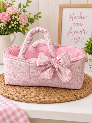 Capazo para Muñeca Artesanal