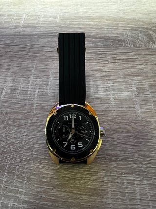 Reloj Time Force Negro y Dorado