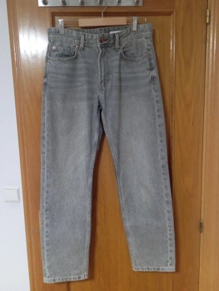 Pantalón vaquero gris hombre
