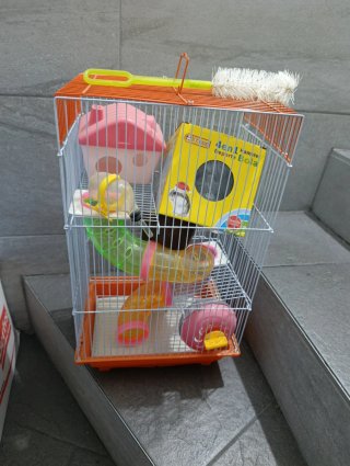 Jaula para Hámster con Accesorios