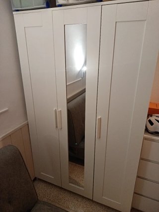 Armario IKEA Blanco con Espejo