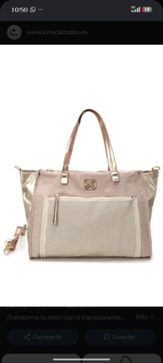 Bolso XTI Beige