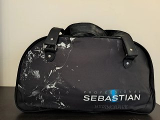 Bolso Sebastian Professional Nylon Negro