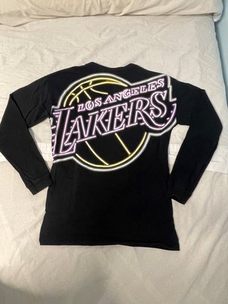 Camiseta Manga Larga Los Angeles Lakers talla13/14