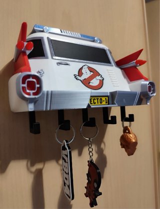 Colgador de llaves Cazafantasmas Ecto-1