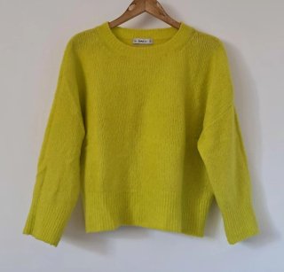 Jersey de lana verde lima #Zara Talla M