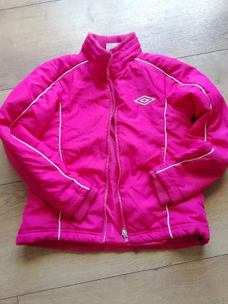 Cazadora Umbro Rosa para Niña