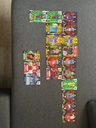 Lote de 20 Cromos de Fútbol