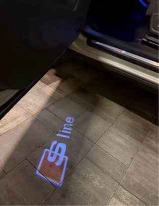 2 Luces Proyección Audi S Line nuevas
