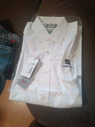 Camisa Blanca Wurth Modyf SEAT Talla M