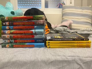 Lote de libros de Geronimo Stilton