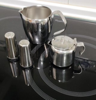 Set de 4 piezas de acero inoxidable, calibre 18