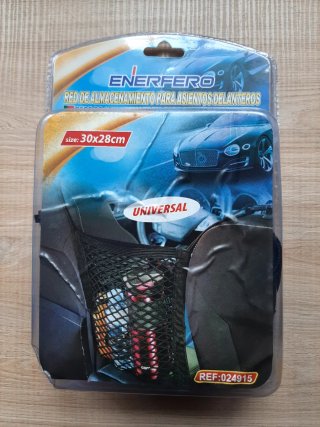 Red universal de almacenamiento para asiento coche