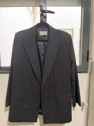 Blazer Oversize Negra The Primark Edit