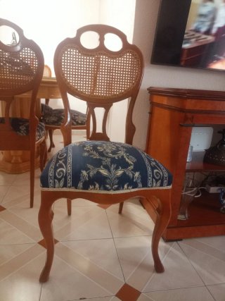 Set de 4Sillas de Salón Clásicas