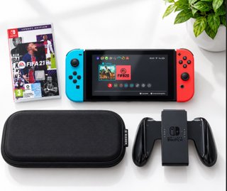 OFERTA Consola NINTENDO SWITCH + FIFA 21 +FUNDA