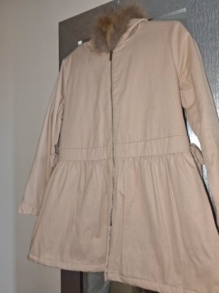 Parka Carlota and Co Beige