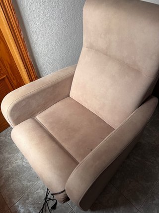 Sillón Individual Eléctrico Beige