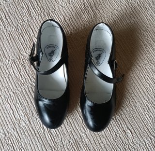Zapatos de Flamenco Negros Talla 33