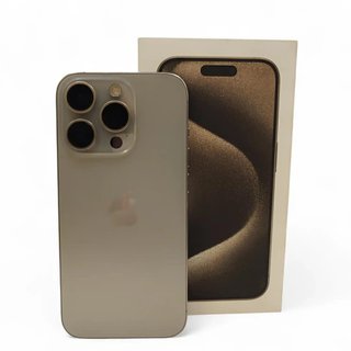 IPHONE 15 PRO TITANIO 256GB 85% BATERIA + CAJA + CABLE