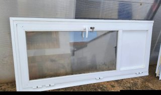 Ventana y puerta de PVC Blanca