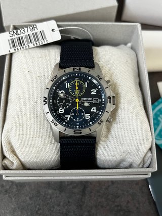 Reloj Seiko Chronograph SND379R 40mm Sin usar