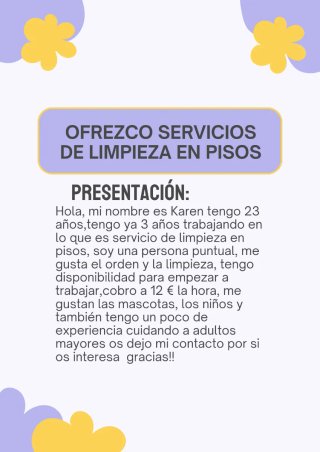 Servicio de limpieza